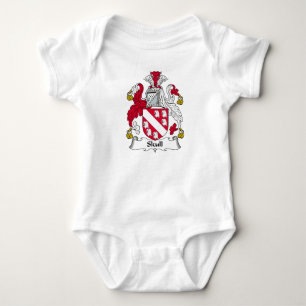 Schädel-Familienwappen Baby Strampler