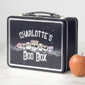 Schädel-Feier Boo-Box Old School Lunchbox (Beispiel)