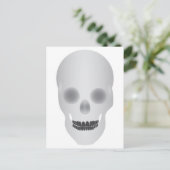 Schädel Feiertagspostkarte (Stehend Vorderseite)