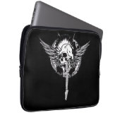 SCHÄDEL-FELS LAPTOPSCHUTZHÜLLE (Vorne Rechts)