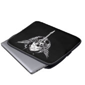 SCHÄDEL-FELS LAPTOPSCHUTZHÜLLE (Vorne Knopf)
