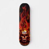 Schädel-Feuer-Skate-Plattform Skateboard (Vorne)