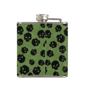 Schädel Flachmann (Rückseite)