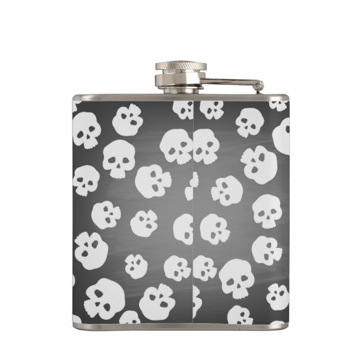 Schädel Flachmann (Rückseite)