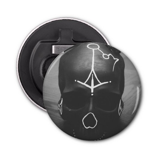 Schädel Flaschenöffner (Vorderseite)