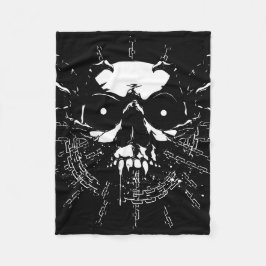 Schädel Fleecedecke