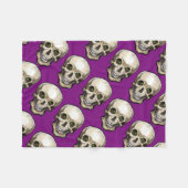 Schädel Fleecedecke (Vorderseite (Horizontal))