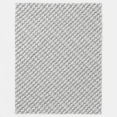 Schädel Fleecedecke (Vorderseite)