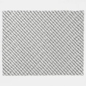 Schädel Fleecedecke (Vorderseite (Horizontal))