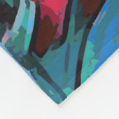Schädel Fleecedecke (Ecke)