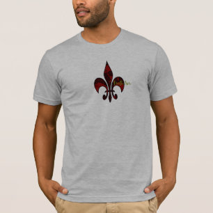 Schädel-fleur-De-lis T-Shirt