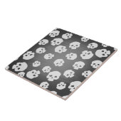 Schädel Fliese (Seite)