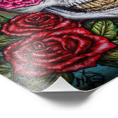 Schädel Fotodruck (Ecke)