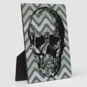 Schädel Fotoplatte (Seite)