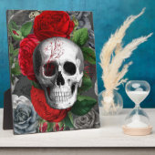 Schädel Fotoplatte (Seite)