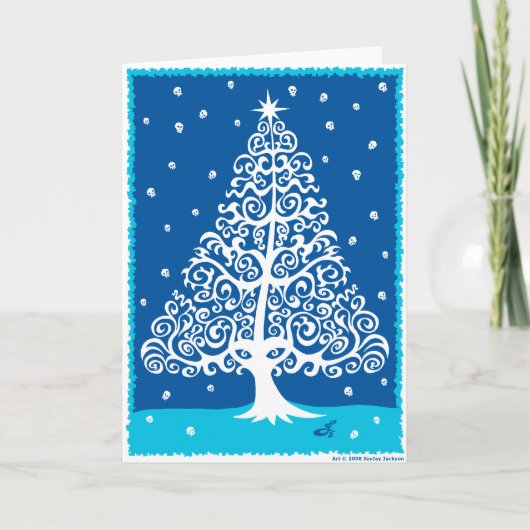 Schädel für Weihnachten (Vorderseite)