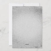 Schädel für Weihnachtsbaum Feiertagskarte (Rückseite)