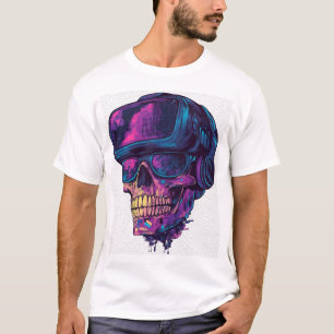 Schädel-Gamer-Modus T-Shirt