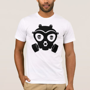 Schädel-Gasmaske T-Shirt