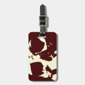 Schädel Gepäckanhänger (Vorderseite vertikal)