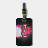 Schädel Gepäckanhänger (Vorderseite vertikal)