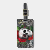 Schädel Gepäckanhänger (Vorderseite vertikal)