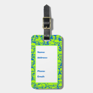 Schädel Gepäckanhänger