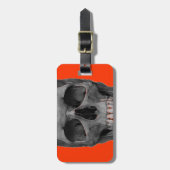 Schädel Gepäckanhänger (Vorderseite vertikal)