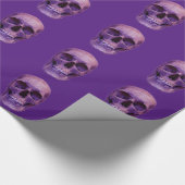 Schädel Geschenkpapier (Ecke)