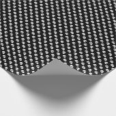 Schädel Geschenkpapier (Ecke)