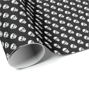 Schädel Geschenkpapier