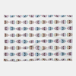 Schädel Geschirrtuch