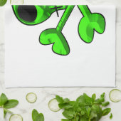 Schädel Geschirrtuch (Gefaltet)