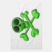 Schädel Geschirrtuch (Vertikal)