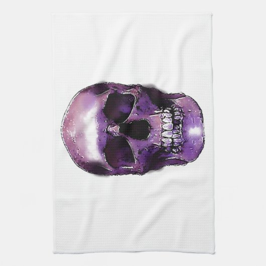 Schädel Geschirrtuch (Vertikal)