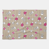 Schädel Geschirrtuch (Horizontal)