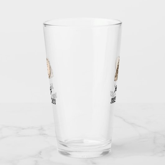 Schädel Glas (Links)