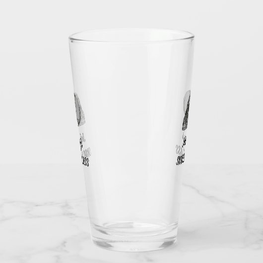 Schädel Glas (Links)