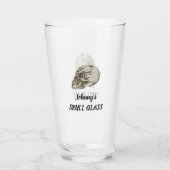 Schädel Glas (Rückseite)