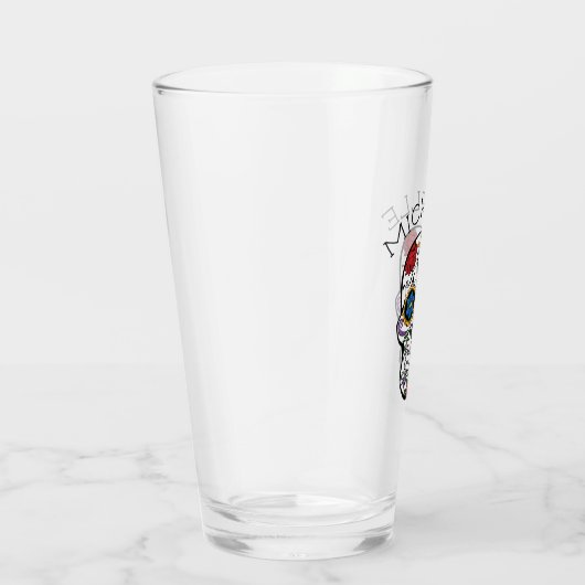 Schädel Glas (Rechts)