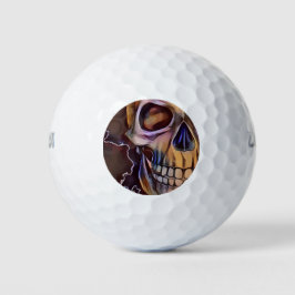 Schädel Golfball