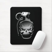 Schädel-Granate Mousepad (Mit Mouse)