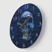 Schädel Große Wanduhr (Winkel)