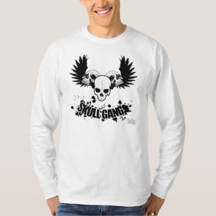 Schädel-Gruppe Longsleeve T-Shirt