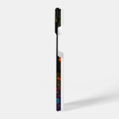 Schädel gruselige Knochen Tod Blume Bäume Natur iPhone Hülle (Linke Seite)