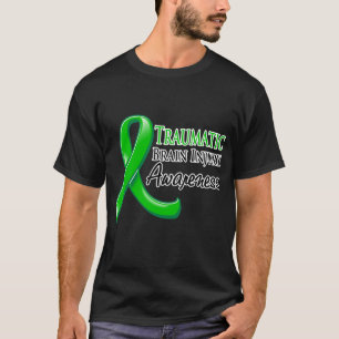 Schädel-Hirn-Trauma-Bewusstseinsband T-Shirt