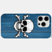 Schädel, Holz Case-Mate iPhone Hülle (Rückseite (Horizontal))