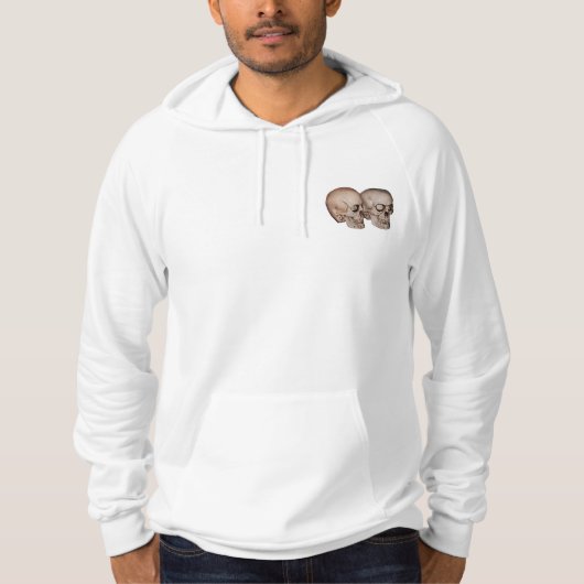 Schädel Hoodie (Vorderseite)