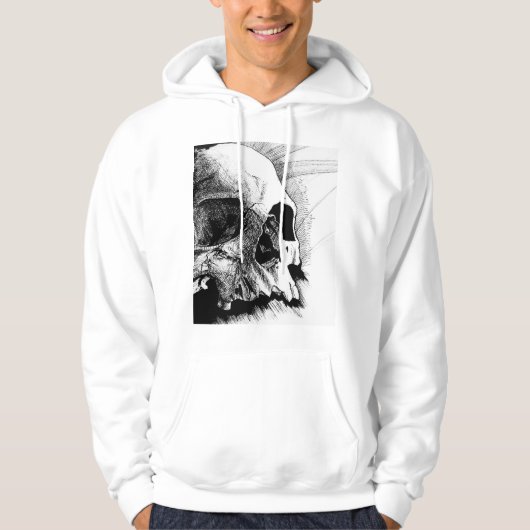 Schädel Hoodie (Vorderseite)