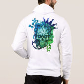 Schädel Hoodie (Rückseite)